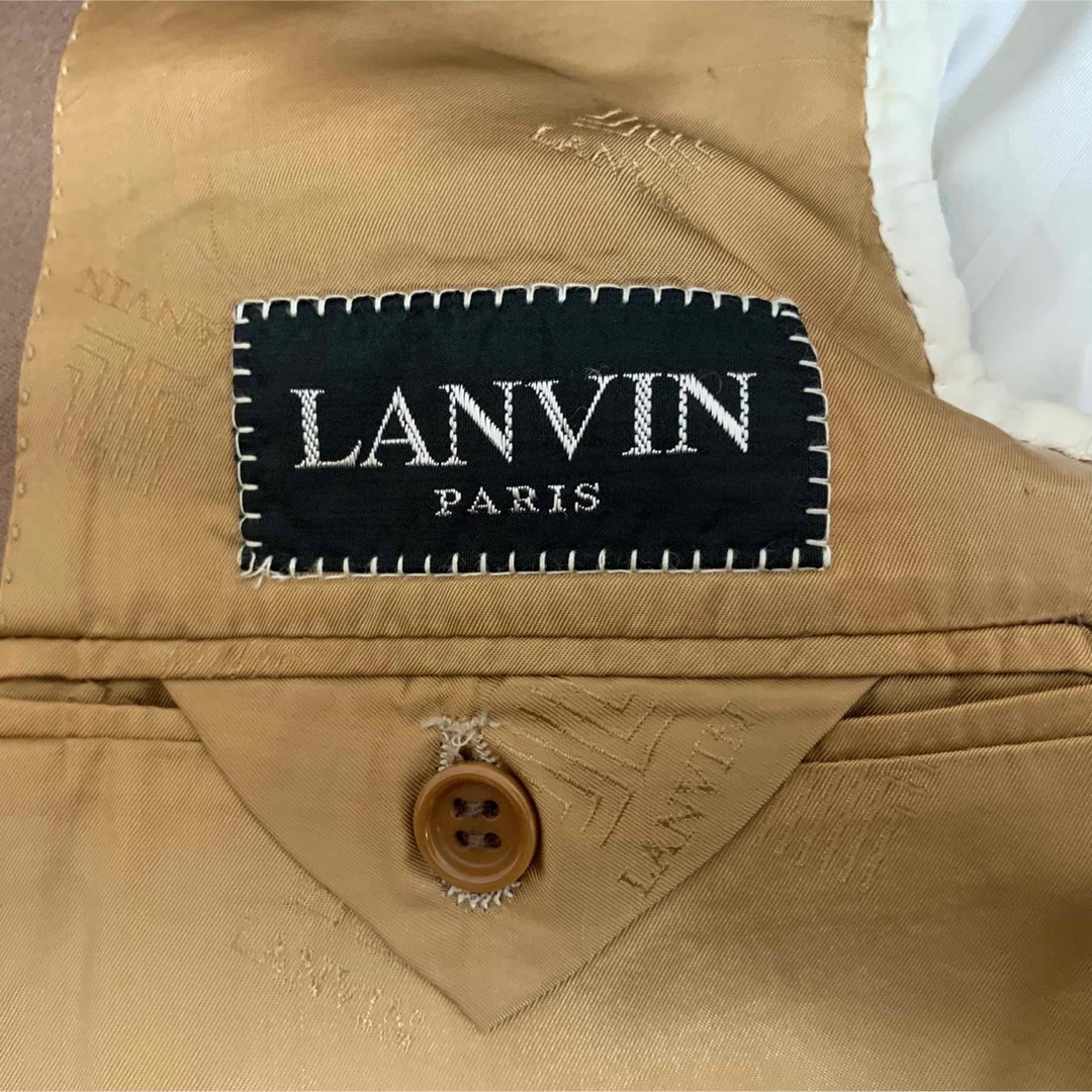 LANVIN PARIS VINTAGE ITALY製 カシミア混 ジャケット