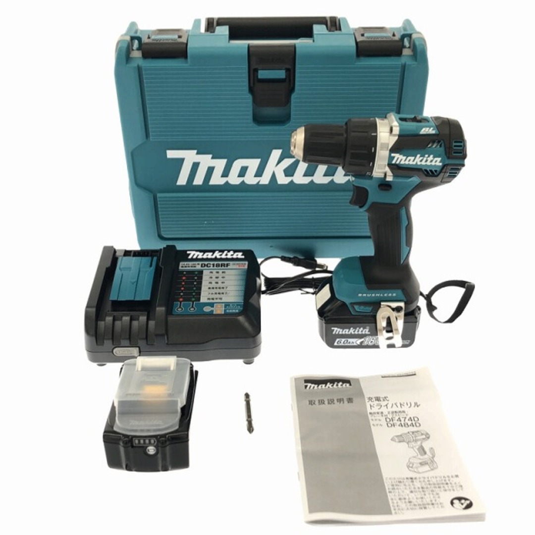 makita マキタDF484DRGX充電式ドライバドリル 新品未使用品