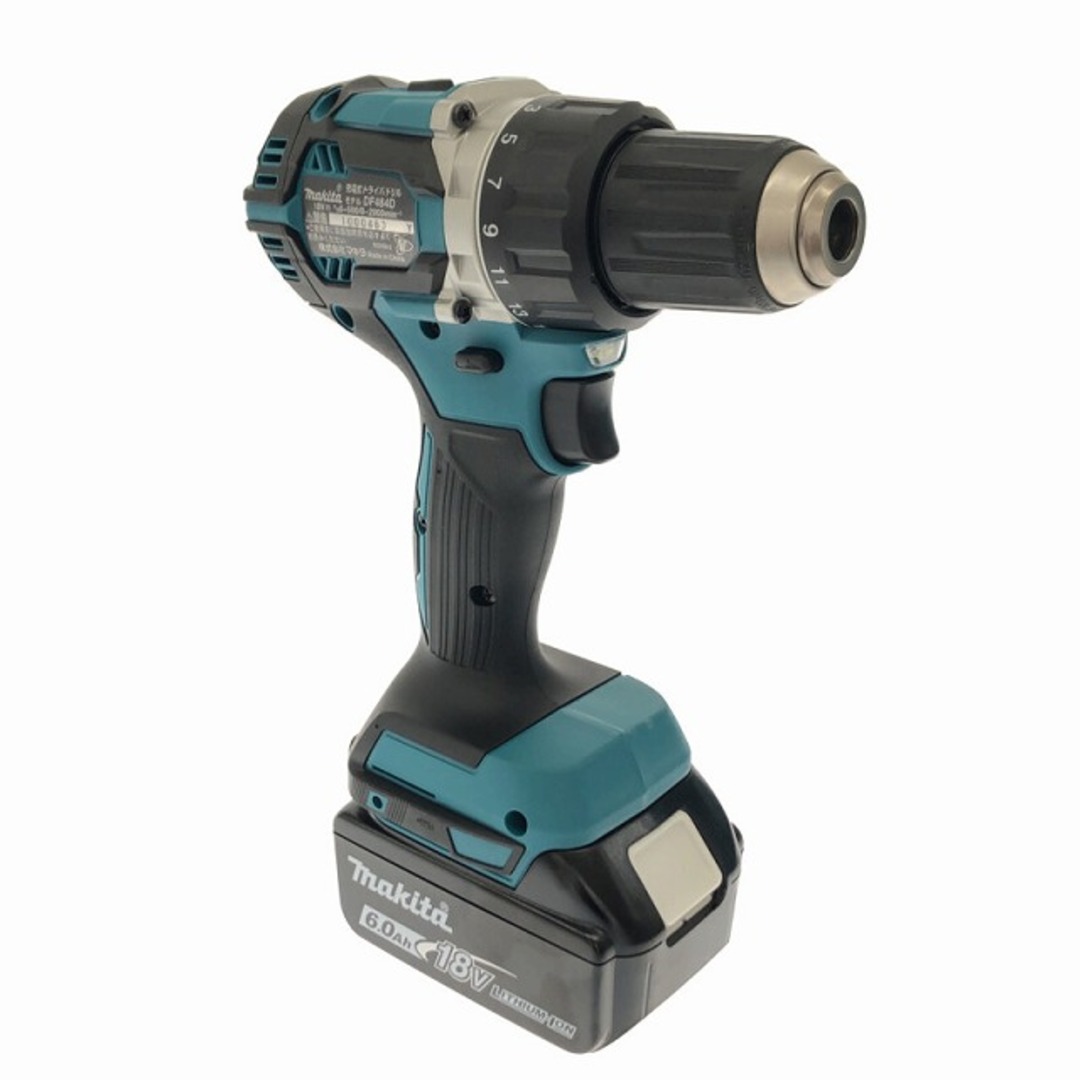 ☆未使用品☆ makita マキタ 18V 充電式ドライバドリル DF484DRGX バッテリー2個(BL1860B) 充電器(DC18RF)付き  78276