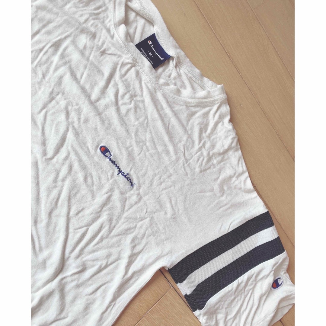 Champion(チャンピオン)のチャンピオンTシャツワンピ レディースのワンピース(ひざ丈ワンピース)の商品写真