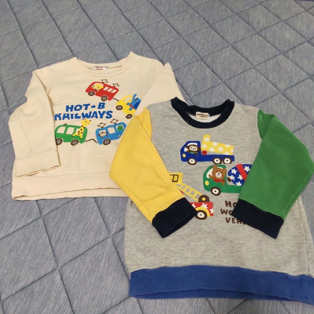 mikihouse(ミキハウス)のミキハウス　トレーナー　100 キッズ/ベビー/マタニティのキッズ服男の子用(90cm~)(Tシャツ/カットソー)の商品写真