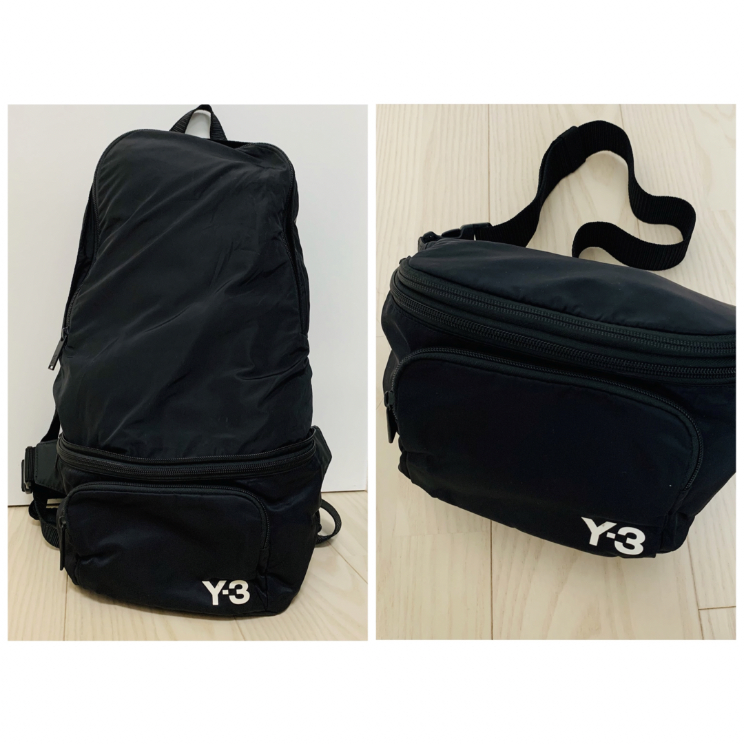 Y-3(ワイスリー)の※ゆるママ様専用　【美品】Y-3 ワイスリー　2way　リュック　ウエストポーチ メンズのバッグ(バッグパック/リュック)の商品写真