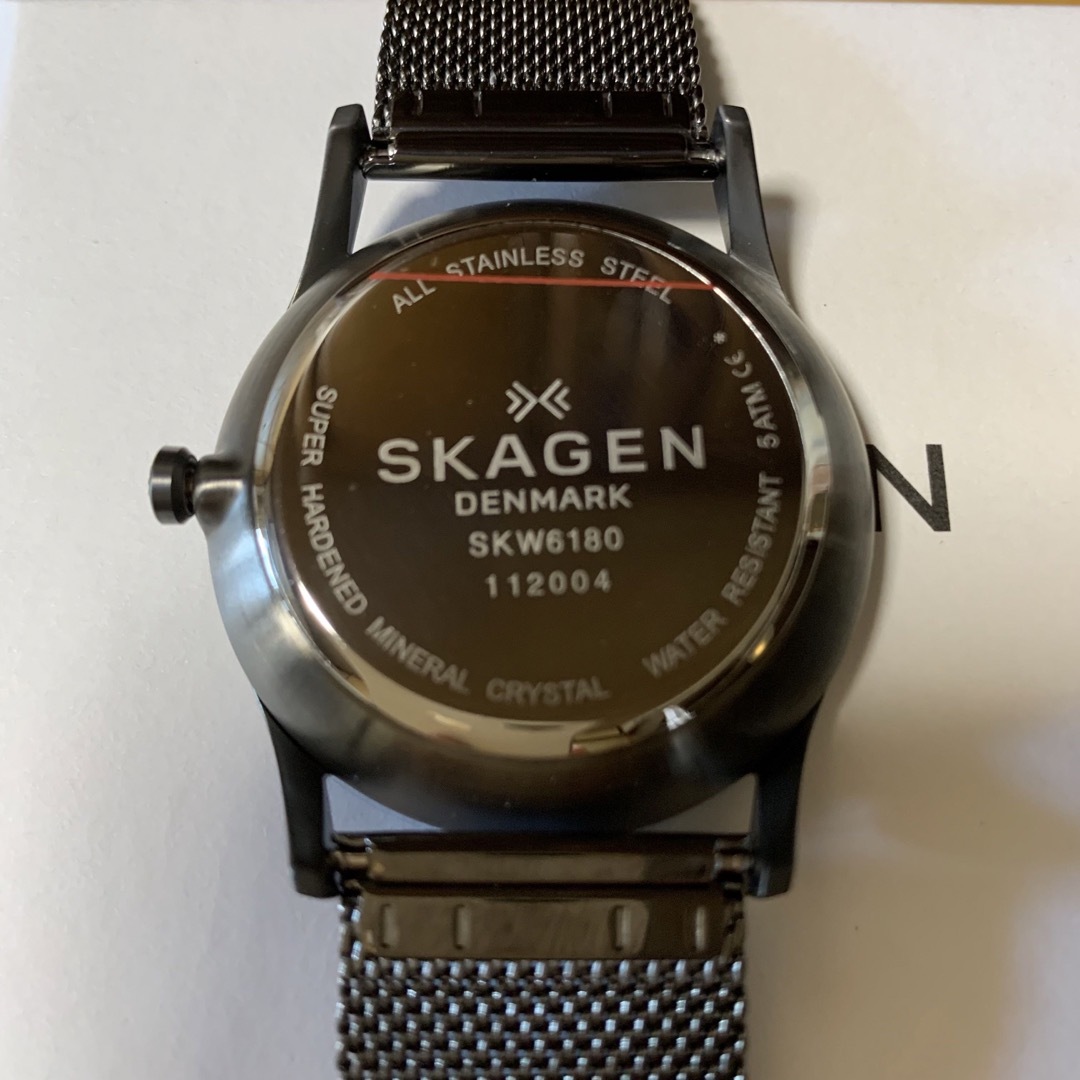 新品✨スカーゲン SKAGEN クオーツ 腕時計 SKW6180 グレー