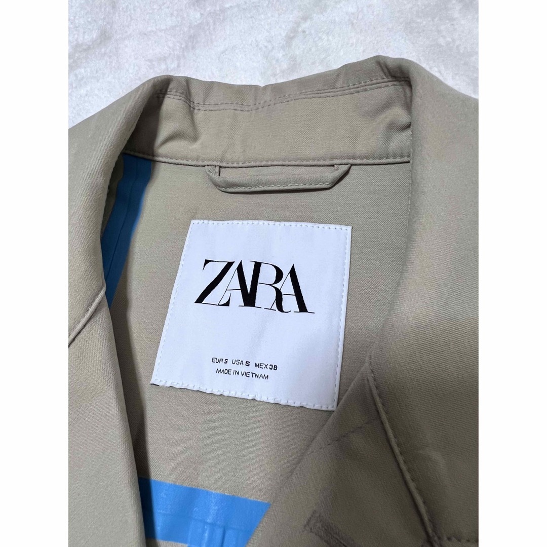 ZARA TRAVELER ザラ ステンカラー トレンチコート S 耐久撥水防風