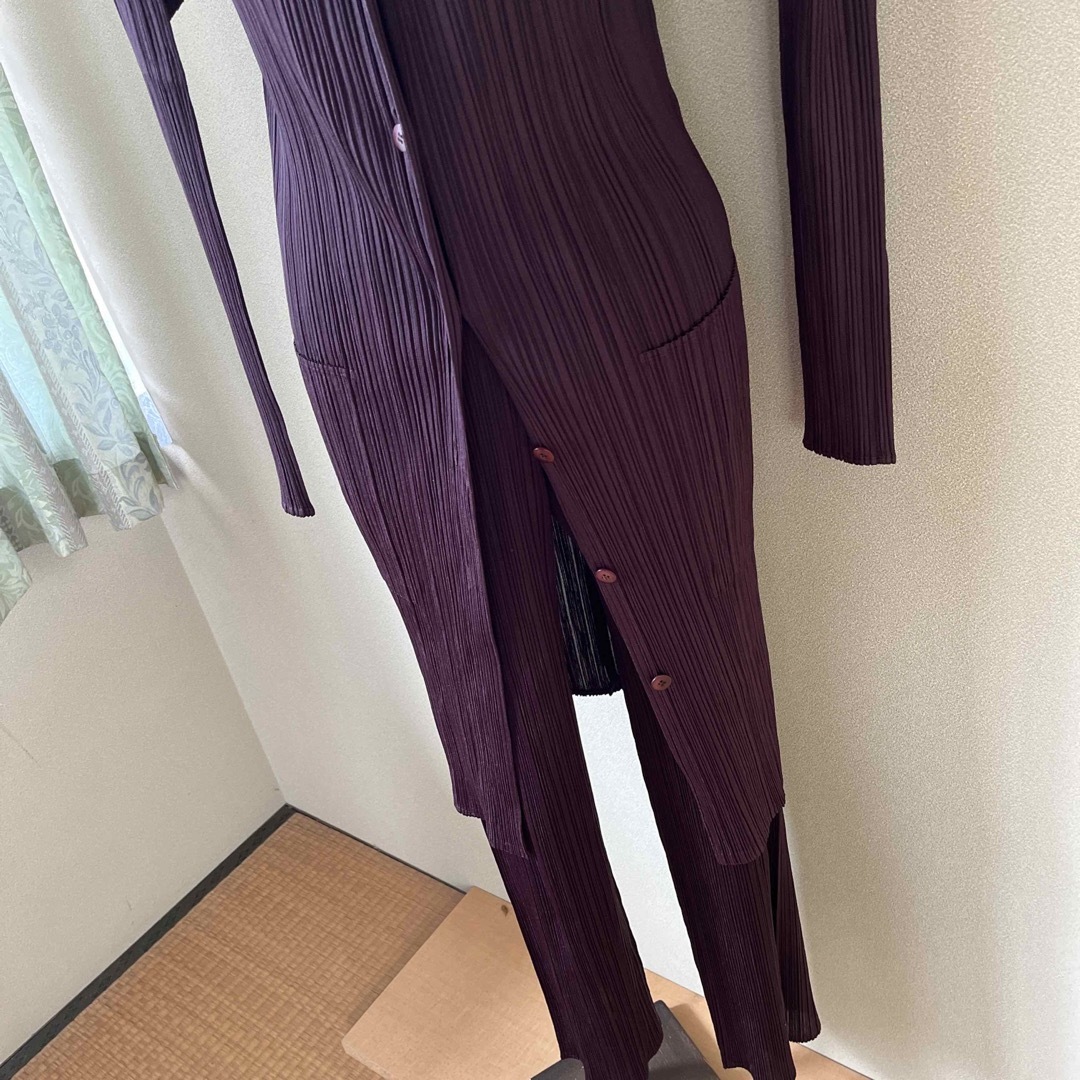 【美品】PLEATS PLEASE イッセイミヤケ　ハイビスカス　サイズ3