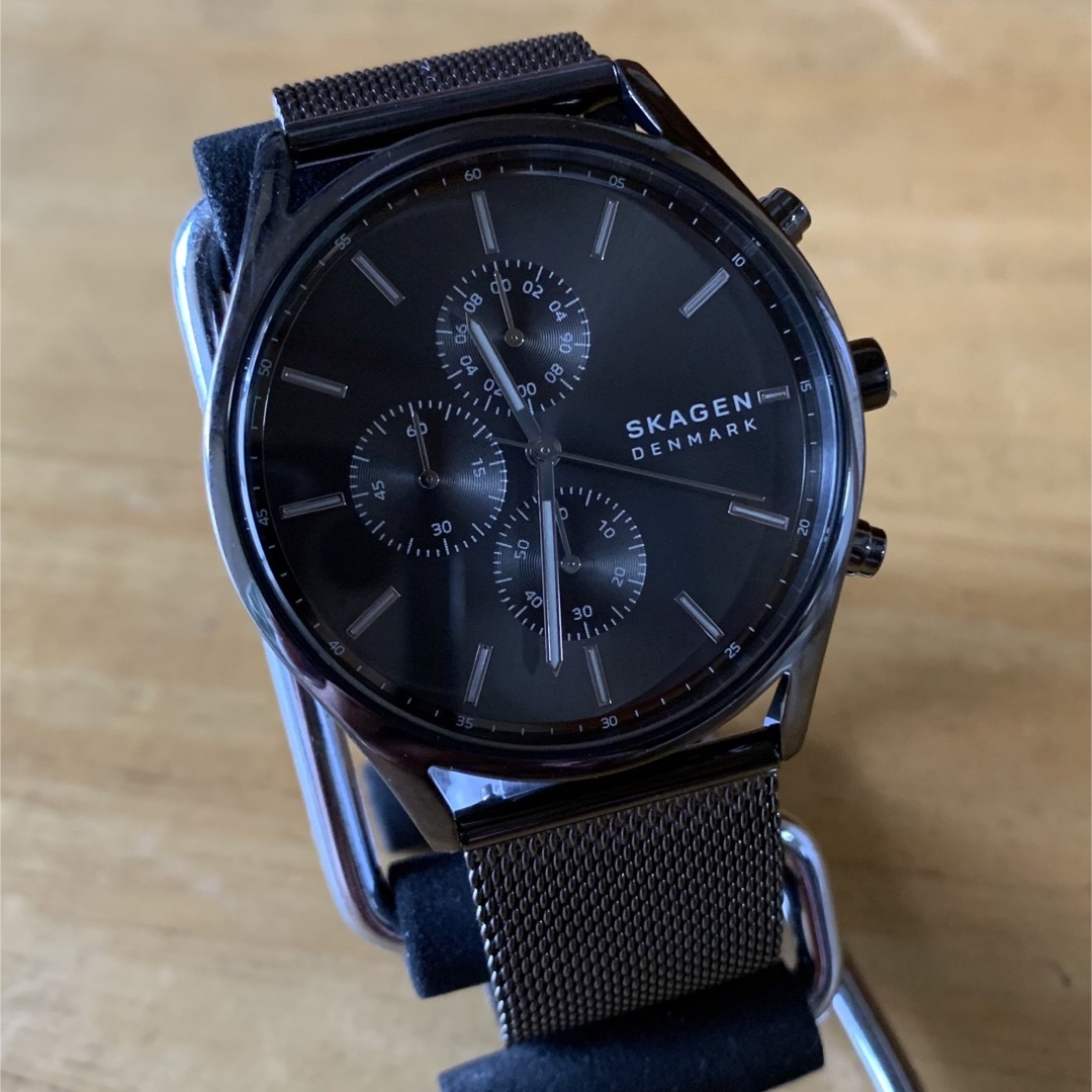 新品✨スカーゲン SKAGEN クオーツ 腕時計 SKW6608 ガンメタ - 腕時計