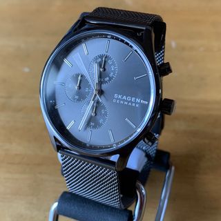 新品✨スカーゲン SKAGEN クオーツ 腕時計 SKW6608 ガンメタ