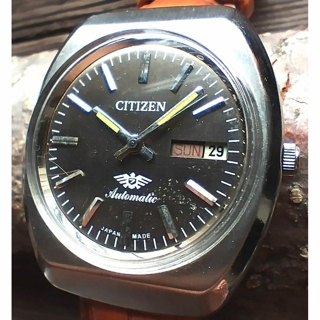 CITIZEN 自動巻き1970年代！ヴィンテージ腕時計メンズシチズン男性