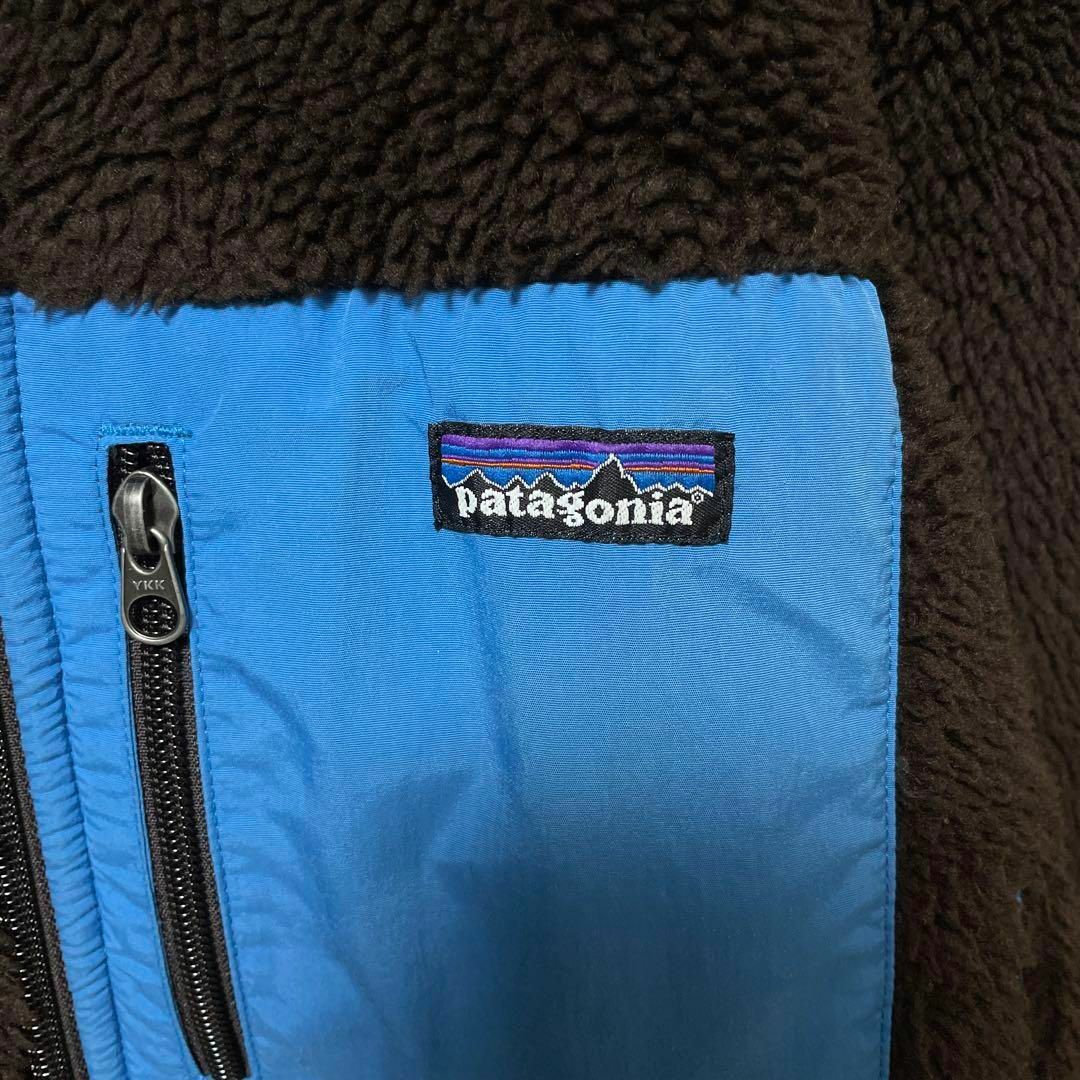 613【即完売モデル】パタゴニア☆レトロX ワンポイントロゴ ボア