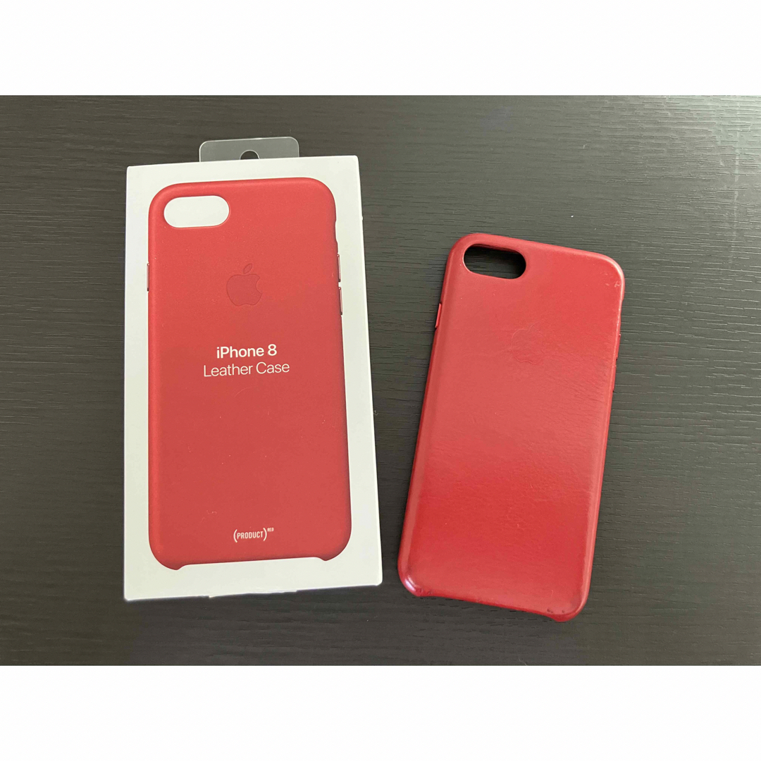 Apple - iPhone8 Leather Caseの通販 by さくら's shop｜アップルなら ...