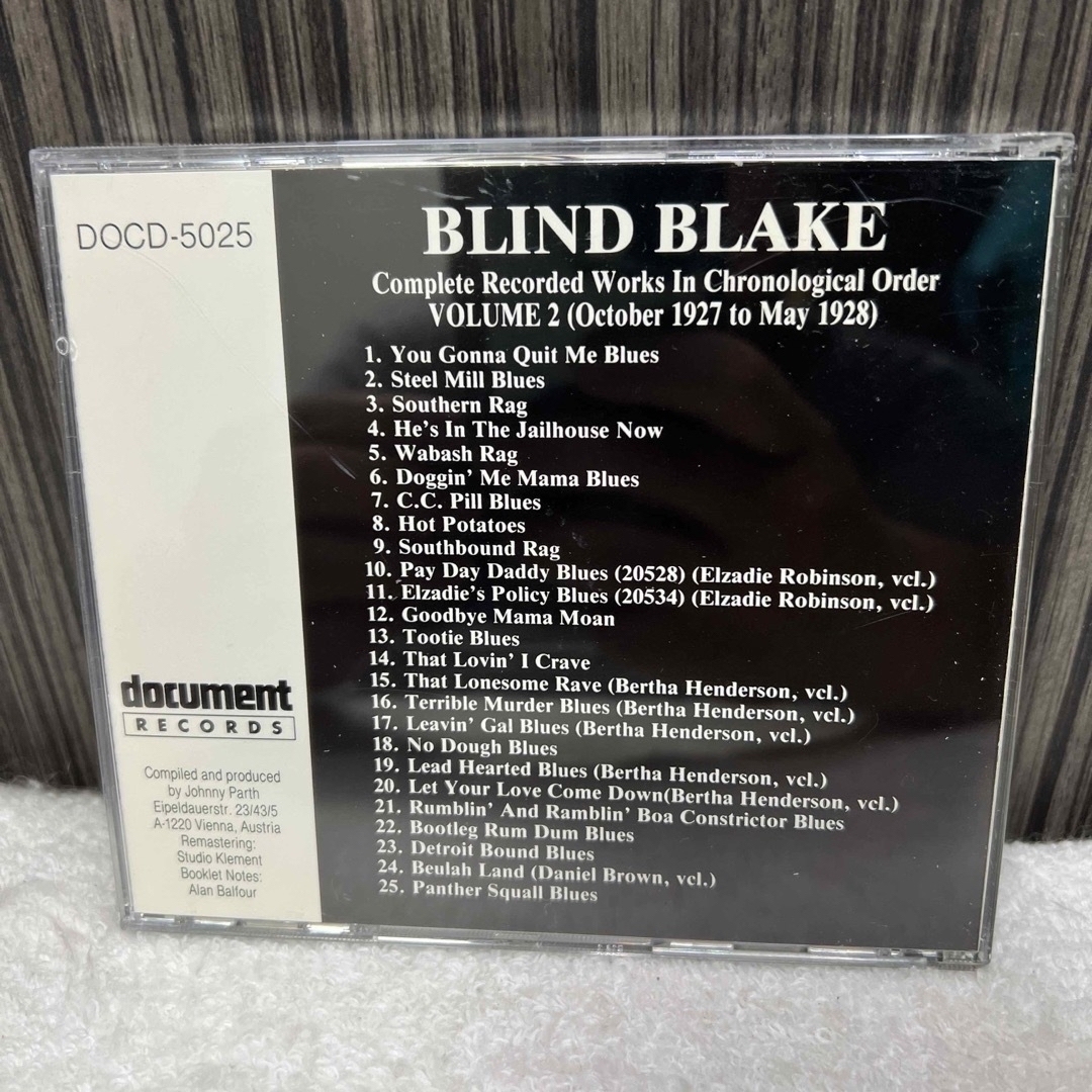 iso様専用　BLIND BLAKE - VOL. 2 と2枚セット エンタメ/ホビーのCD(ブルース)の商品写真