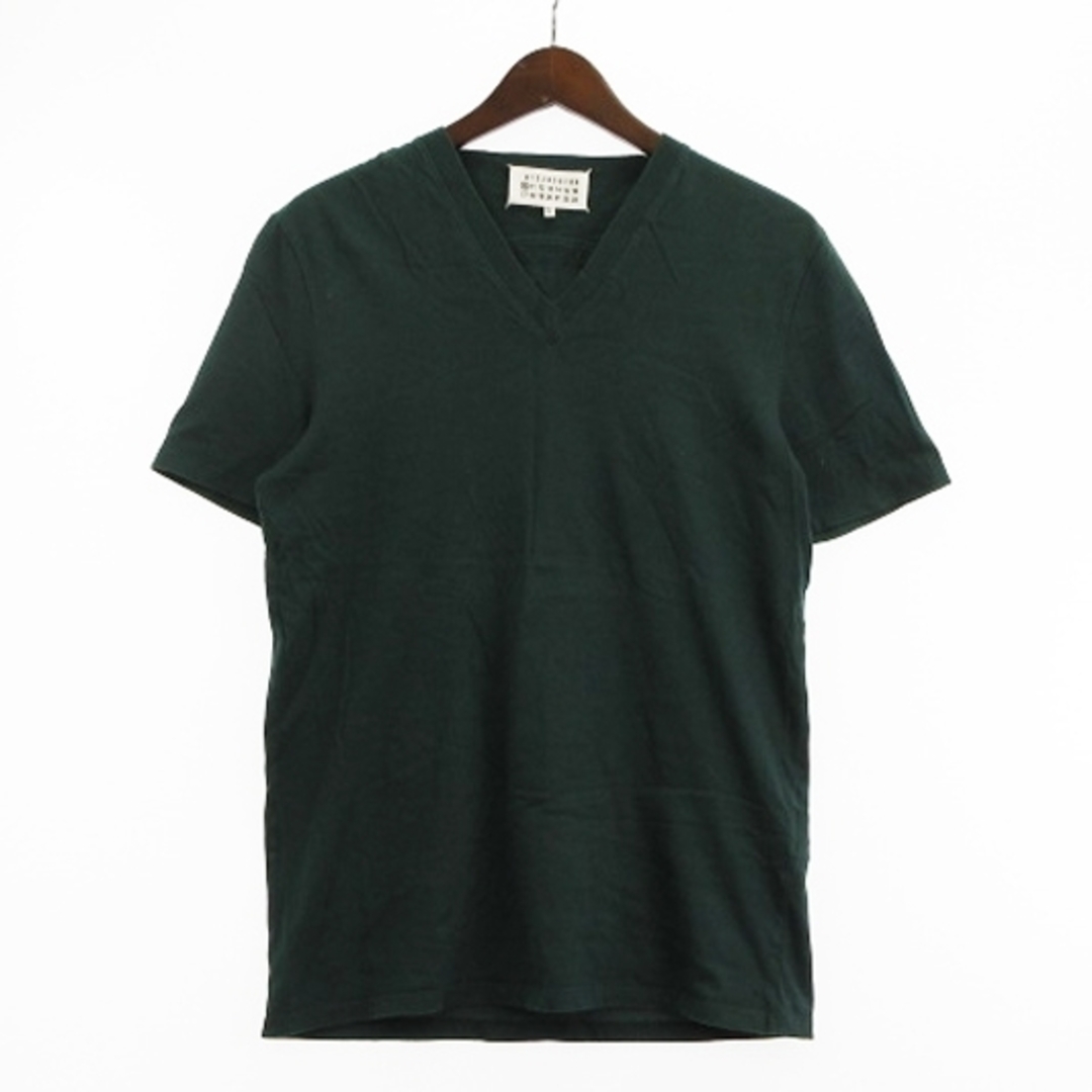 マルタンマルジェラ 10 Tシャツ カットソー 半袖 Vネック グリーン 46のサムネイル