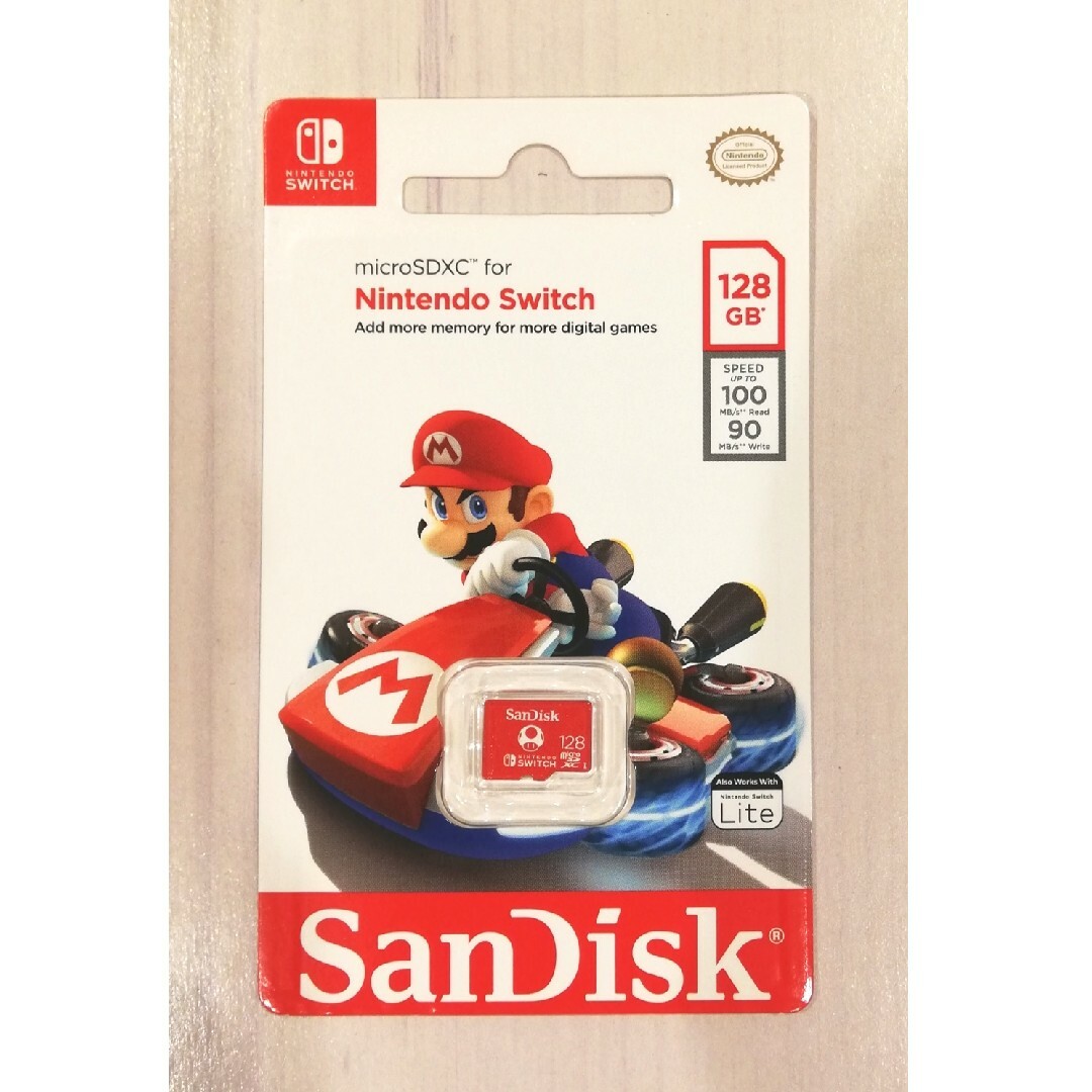 SanDisk(サンディスク)の任天堂 スイッチ 推奨  マイクロsdカード 128GB サンディスク スマホ/家電/カメラのカメラ(その他)の商品写真