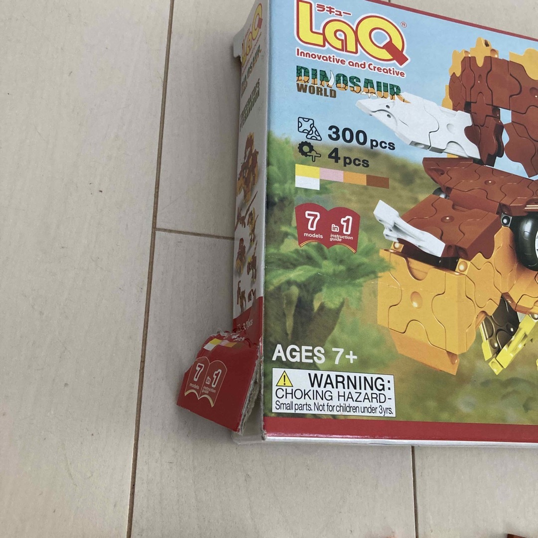 LaQ(ラキュー)のLaQ トリケラトプス キッズ/ベビー/マタニティのおもちゃ(知育玩具)の商品写真