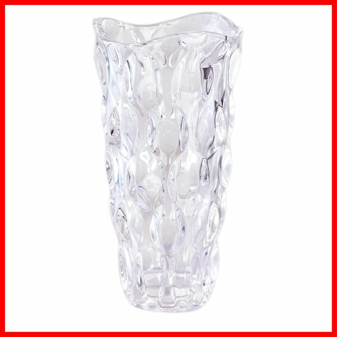 【期間限定】ガラス フラワーベース 透明 花瓶 ガラス おしゃれ 大 花瓶 北欧