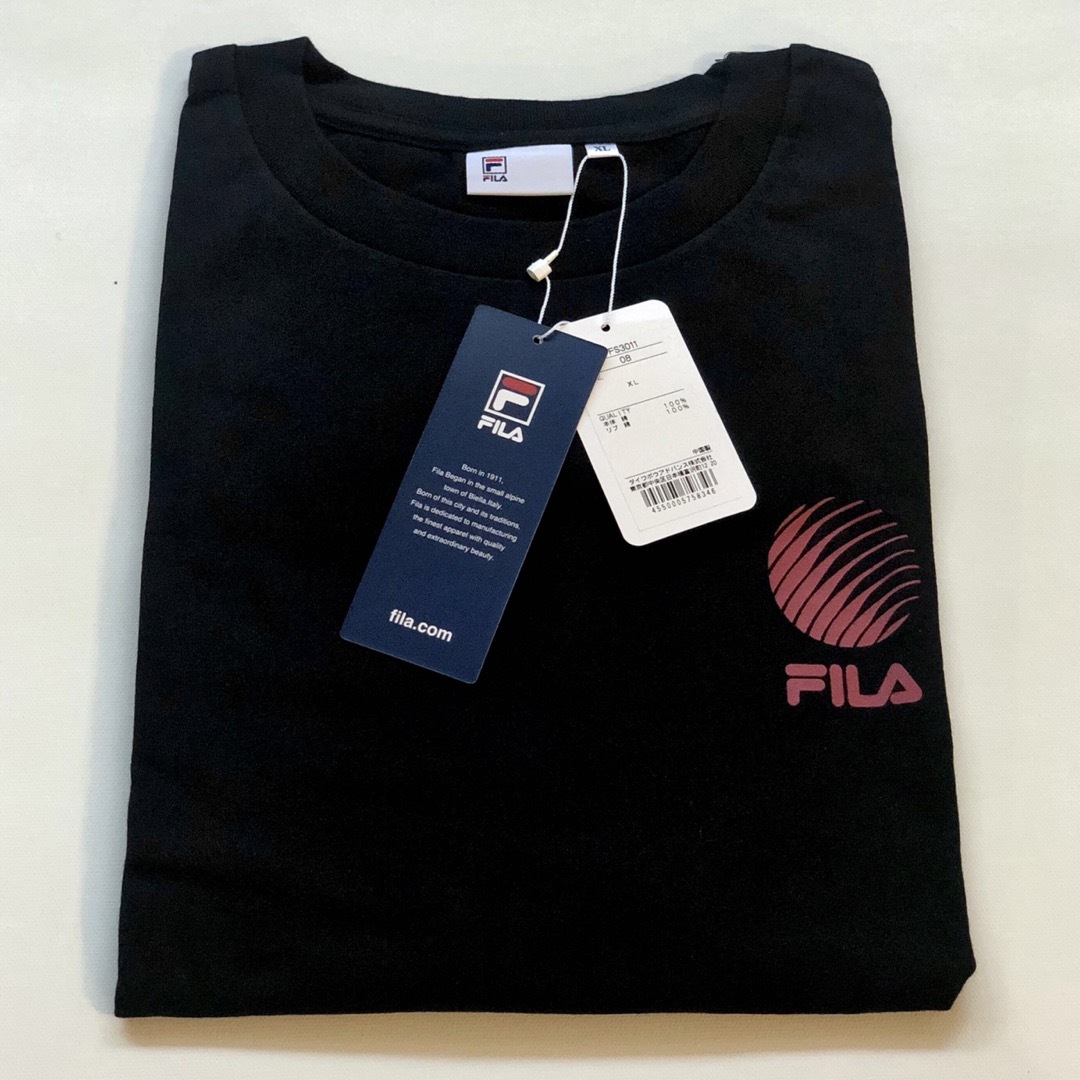 FILA(フィラ)のHellrazor × Fila Logo T shirts XL 新品 メンズのトップス(Tシャツ/カットソー(半袖/袖なし))の商品写真