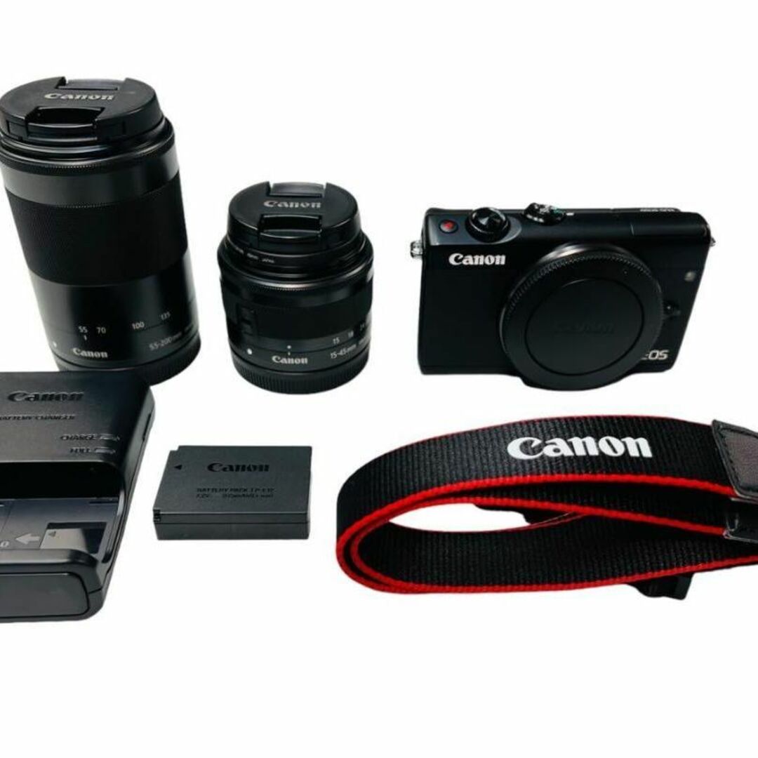 Canon - 【美品】Canon EOS M100 ダブルズームキットの通販 by IC Co