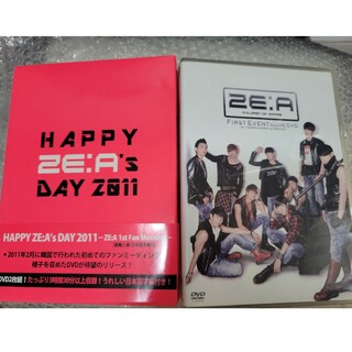 ZE:A ゼア　DVD　2枚セット(K-POP/アジア)