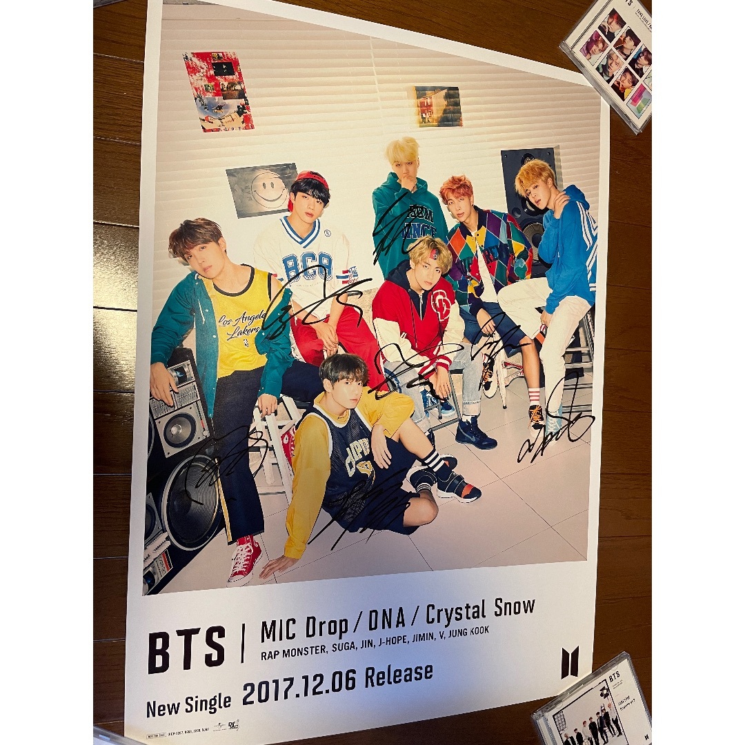 bts 防弾少年団 ジョングク直筆サイン非売品