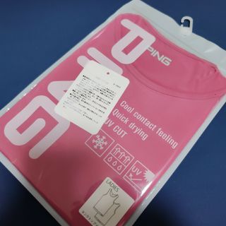 ピン(PING)の【新品】PING／ピンゴルフ★タンクトップインナー（ピンク）Mサイズc(ウエア)