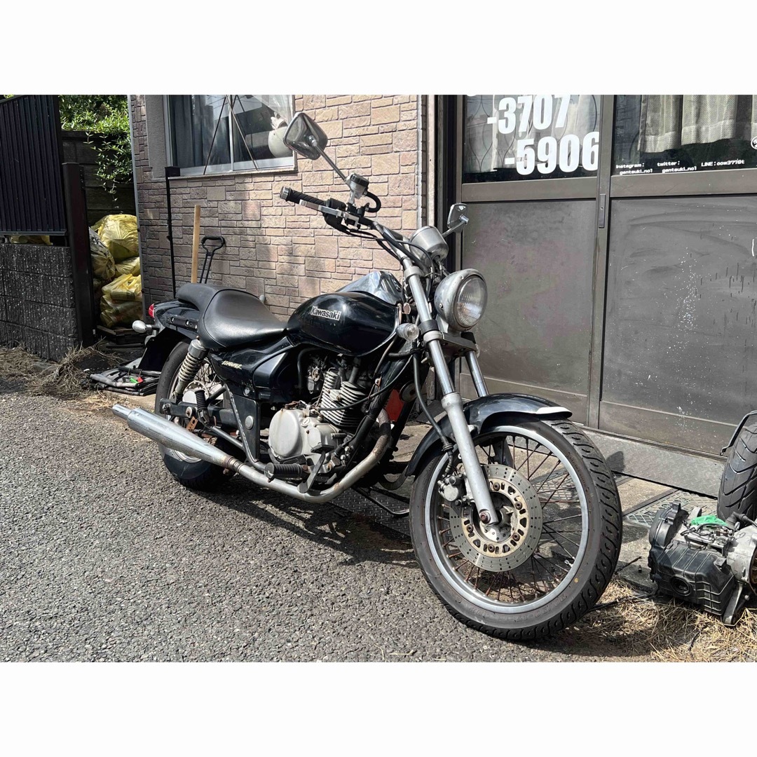 KAWASAKI エリミネーター125 実働 書類あり - 車体