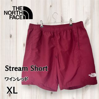 ザノースフェイス(THE NORTH FACE)のノースフェイス ストリームショーツ ワインレッド XL(ショートパンツ)