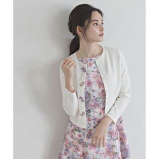 トッカ(TOCCA)の美品✨TOCCA✨BOUQUET KNIT✨カーディガン✨完全受注生産✨Mサイズ(カーディガン)