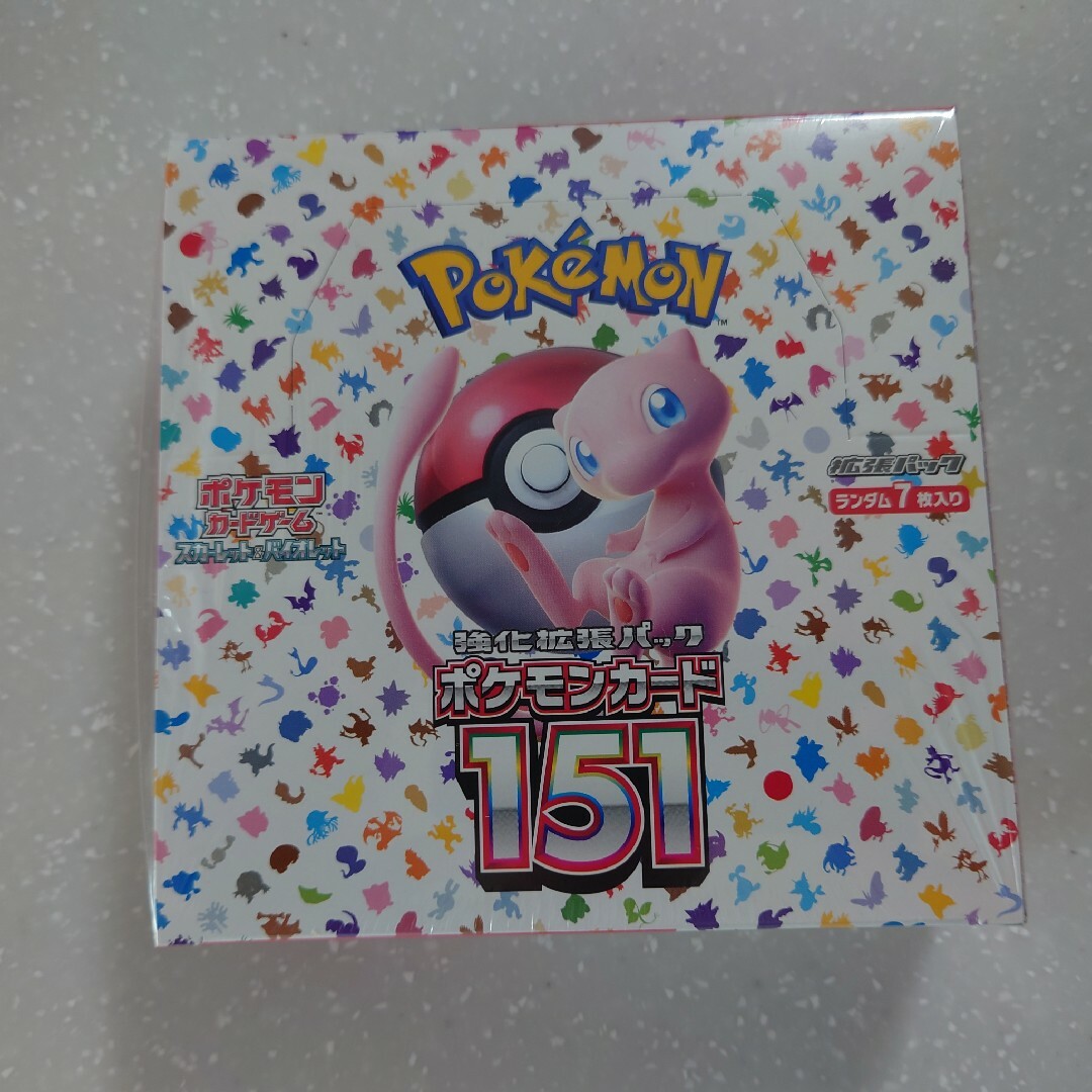 格安で提供】 ポケモンカード151 シュリンク付き Box/デッキ/パック