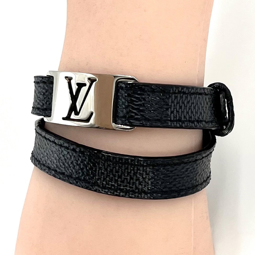 LOUIS VUITTON(ルイヴィトン)のルイヴィトン M6616 ブレスレット サインイット 19 手首周り15~17㎝ レディースのアクセサリー(ブレスレット/バングル)の商品写真