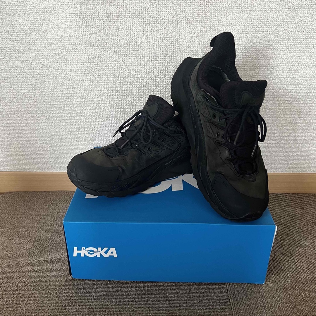 ホカ オネ オネ KAHA 2 LOW UK8.5ゴアテックス  27cmブラックサイズ