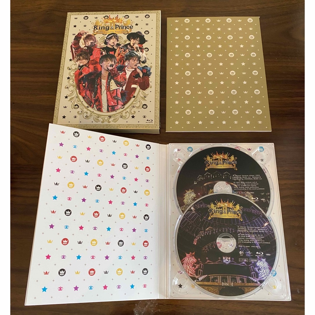 King＆Prince  コンサート　2018（初回限定盤） Blu-ray」