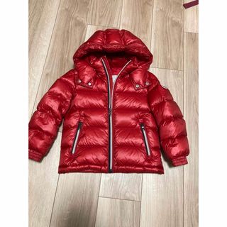 モンクレール(MONCLER)のモンクレール　A4104 ダウンジャケット　レッド　キッズ(ジャケット/上着)