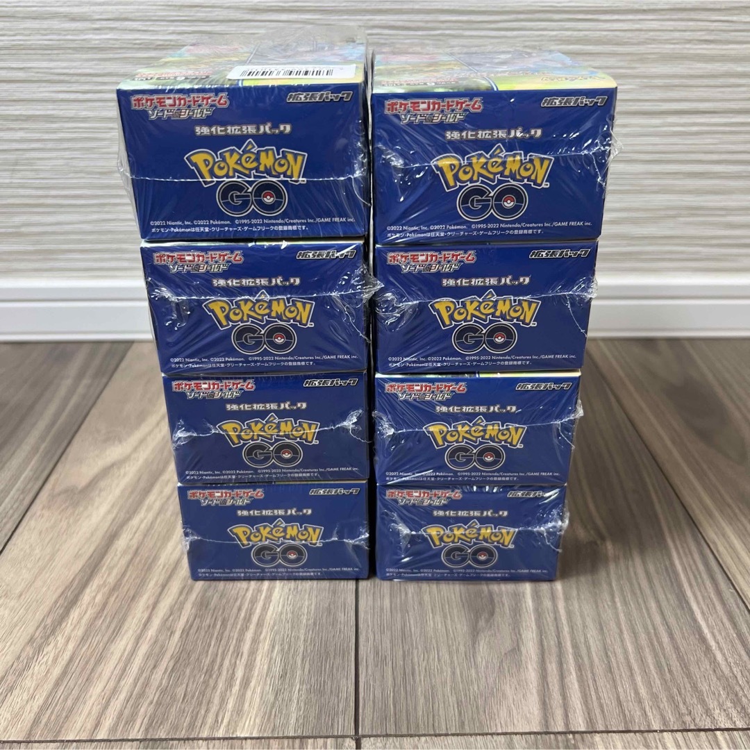 ポケモンカード ポケモンgo 8box 新品未開封 シュリンク付きの通販 by