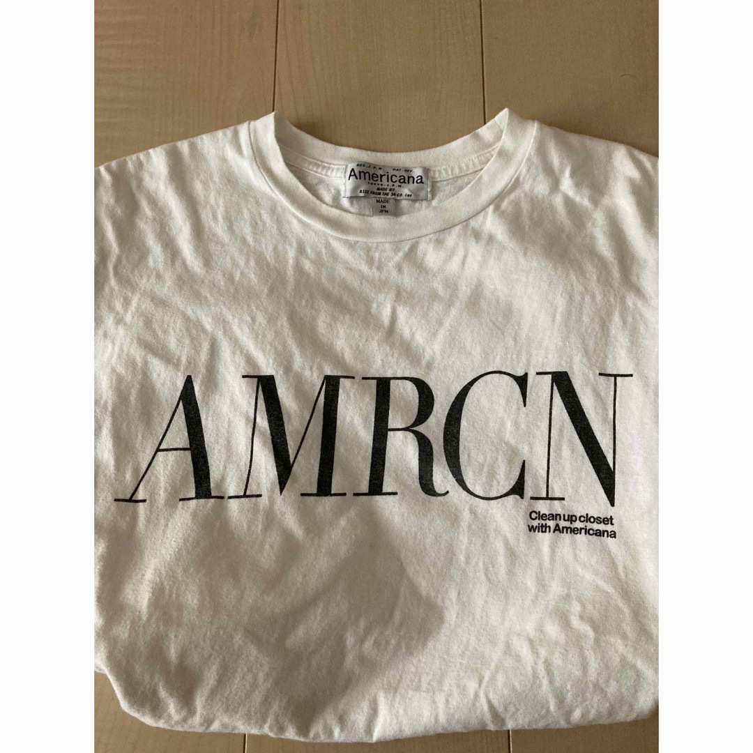 Deuxieme Classe AMERICANA AME Tシャツ☆ロゴ