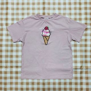 ブリーズ(BREEZE)のブリーズ　アイスプリントTシャツ　140 ピンク(Tシャツ/カットソー)