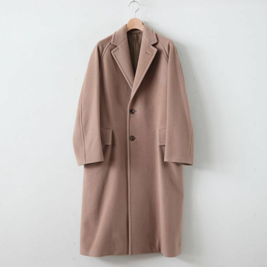 19AWAURALEE Cashmere Wool Mosser Coat 3