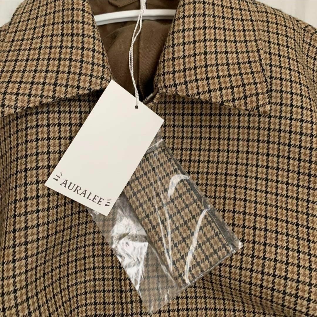 【新品】AURALEE ダブルフェイス チェックブルゾン ガンクラブ 3