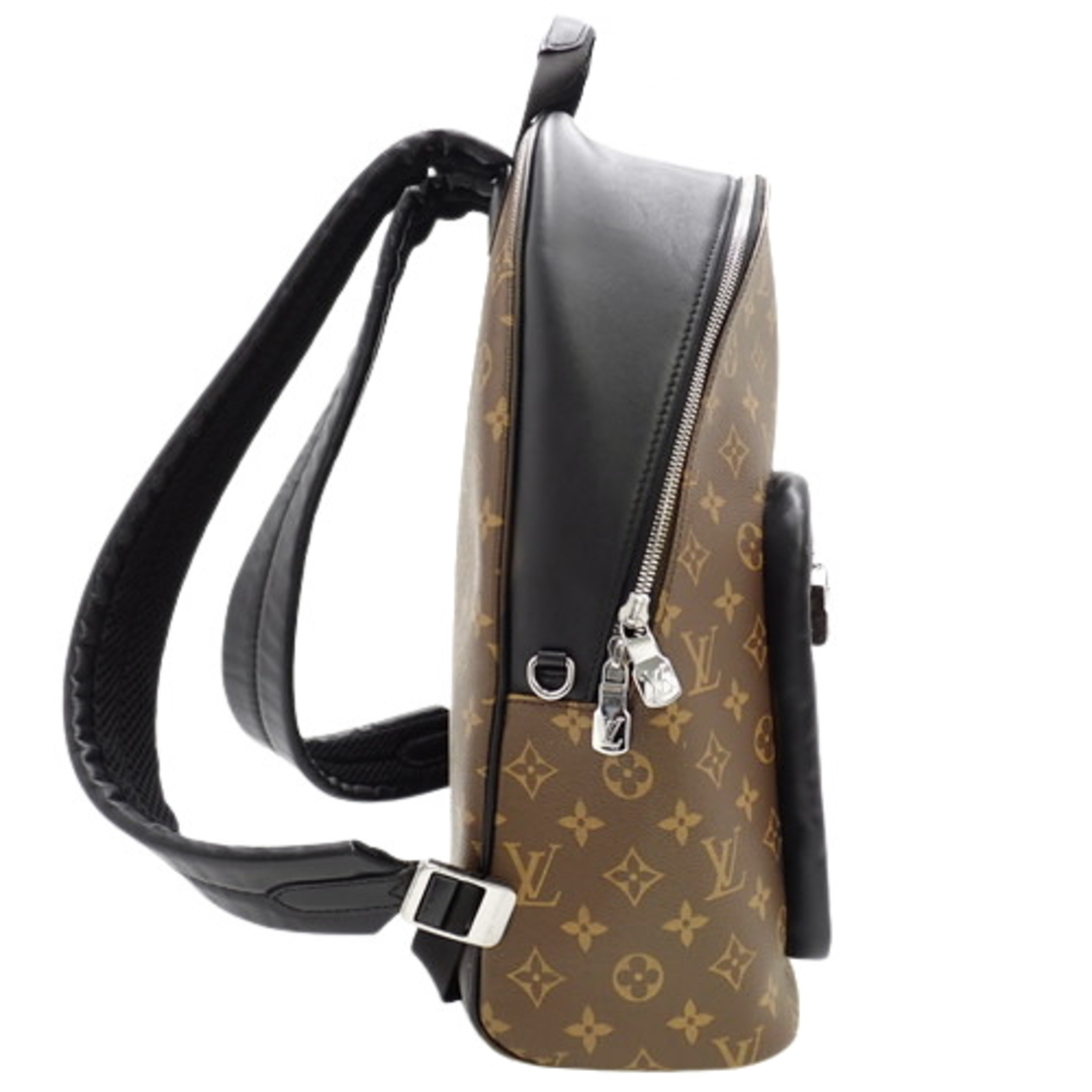 LOUIS VUITTON(ルイヴィトン)のルイ・ヴィトンリュック・バックパック ジョッシュ モノグラムマカサー ブラウン茶 ブラック黒 40802066495 メンズのバッグ(バッグパック/リュック)の商品写真