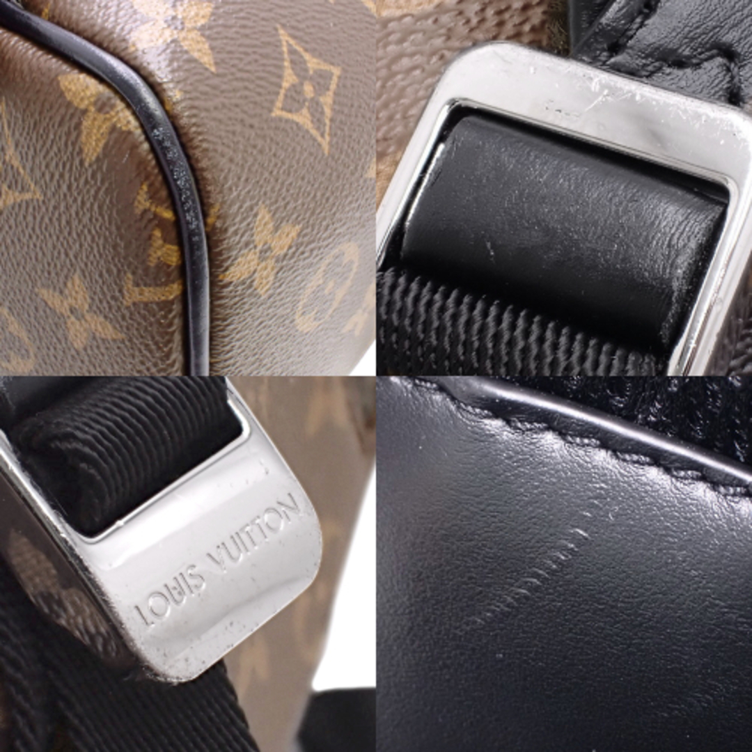 LOUIS VUITTON(ルイヴィトン)のルイ・ヴィトンリュック・バックパック ジョッシュ モノグラムマカサー ブラウン茶 ブラック黒 40802066495 メンズのバッグ(バッグパック/リュック)の商品写真