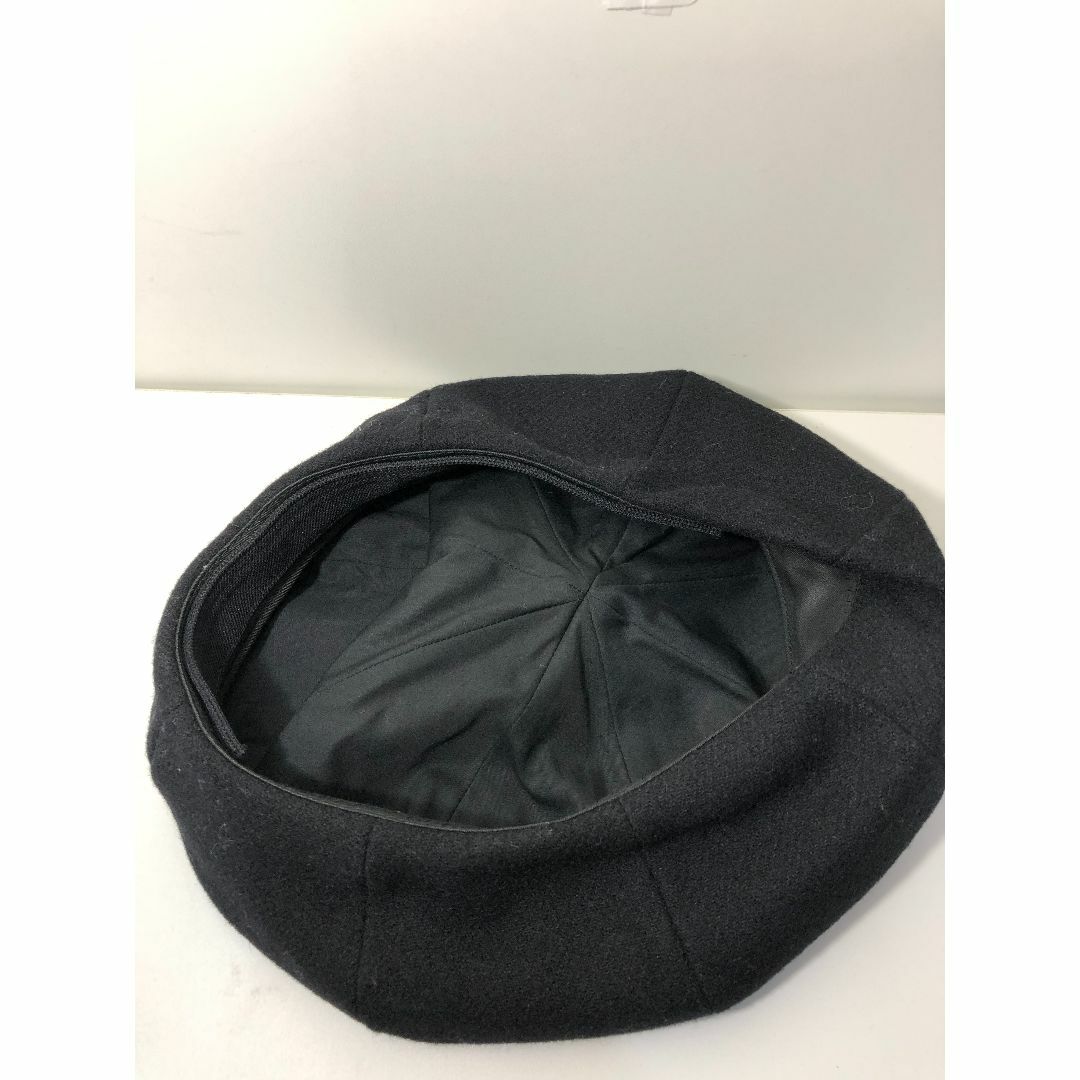 700961● CA4LA ウール ベレー帽 ブラック ベレーキャップ カシラ メンズの帽子(ハンチング/ベレー帽)の商品写真