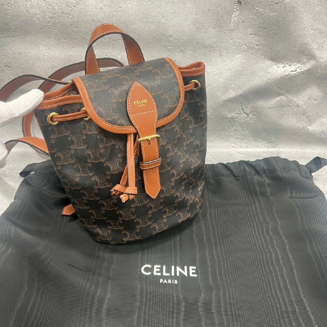 celine - セリーヌ ミニ フォルコ バックパック リュックサック ...