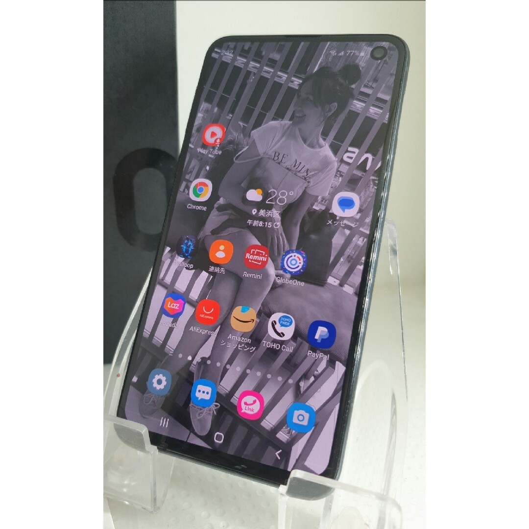 Galaxy s10e  black 128GB/6GB SIMフリー。