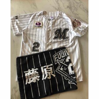 8選手限定 完売】ロッテ マリーンズ 復刻 平沢 ビジター ユニフォーム