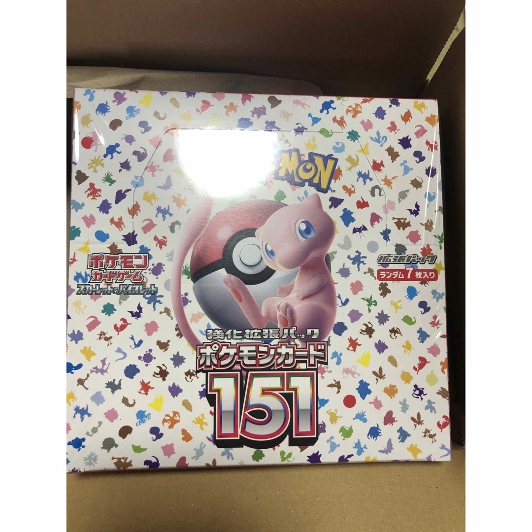 スカーレット&バイオレット 強化拡張パック ポケモンカード151 BOX スカーレット&バイオレット 強化拡張パック ポケモンカード151 BOX
