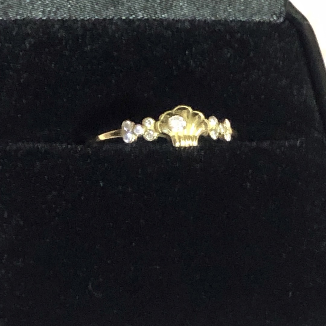 AHKAH(アーカー)のAHKAH K18 ダイヤモンド　アナディオメネリング　12.5号 メンズのアクセサリー(リング(指輪))の商品写真