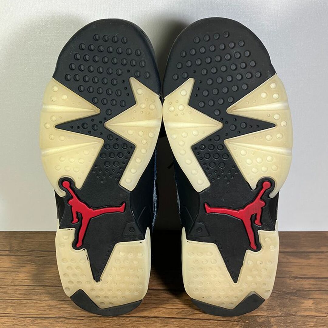 NIKE - NIKE AIR JORDAN6 RETRO GS ウォッシュドデニム 23cmの通販 by