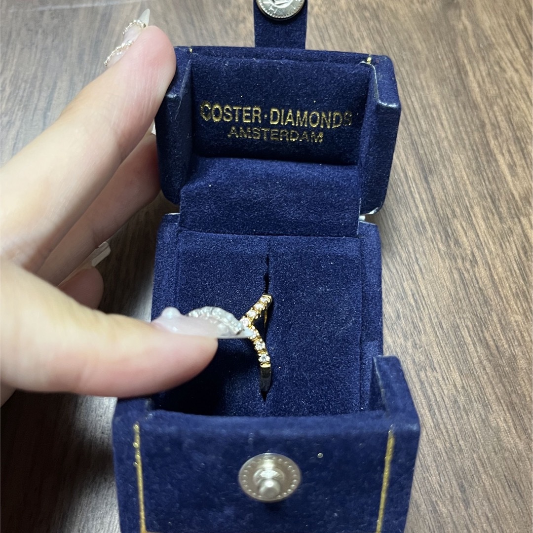 【証明書付き】コスターダイヤモンド　アムステルダム　指輪 レディースのアクセサリー(リング(指輪))の商品写真
