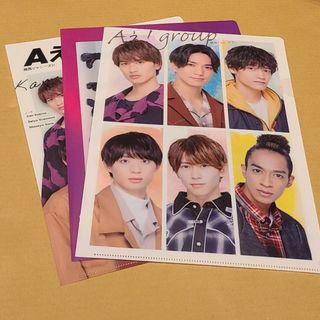 ジャニーズ(Johnny's)のAえ！ group クリアファイル3枚(その他)