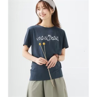ニッセン(ニッセン)の新品未使用⭐︎猫柄Tシャツ(Tシャツ(半袖/袖なし))