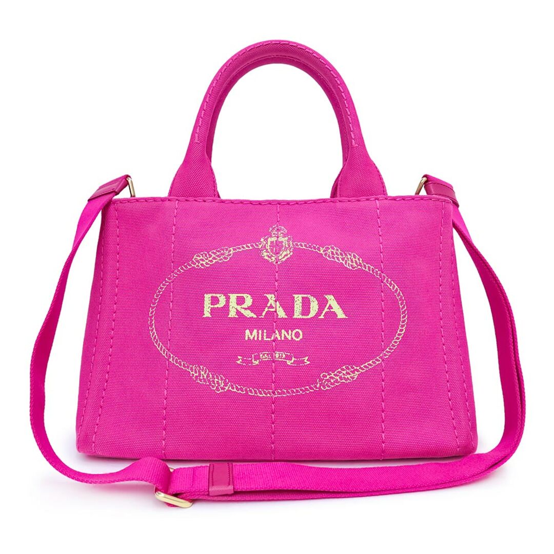 本物PRADA プラダ デニム CANAPA カナパ ショルダーハンドバッグS